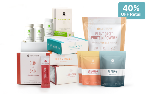 NeoraFit Slim + Skin Collagen Powder for metabolism support and healthy skin, hair, and nails